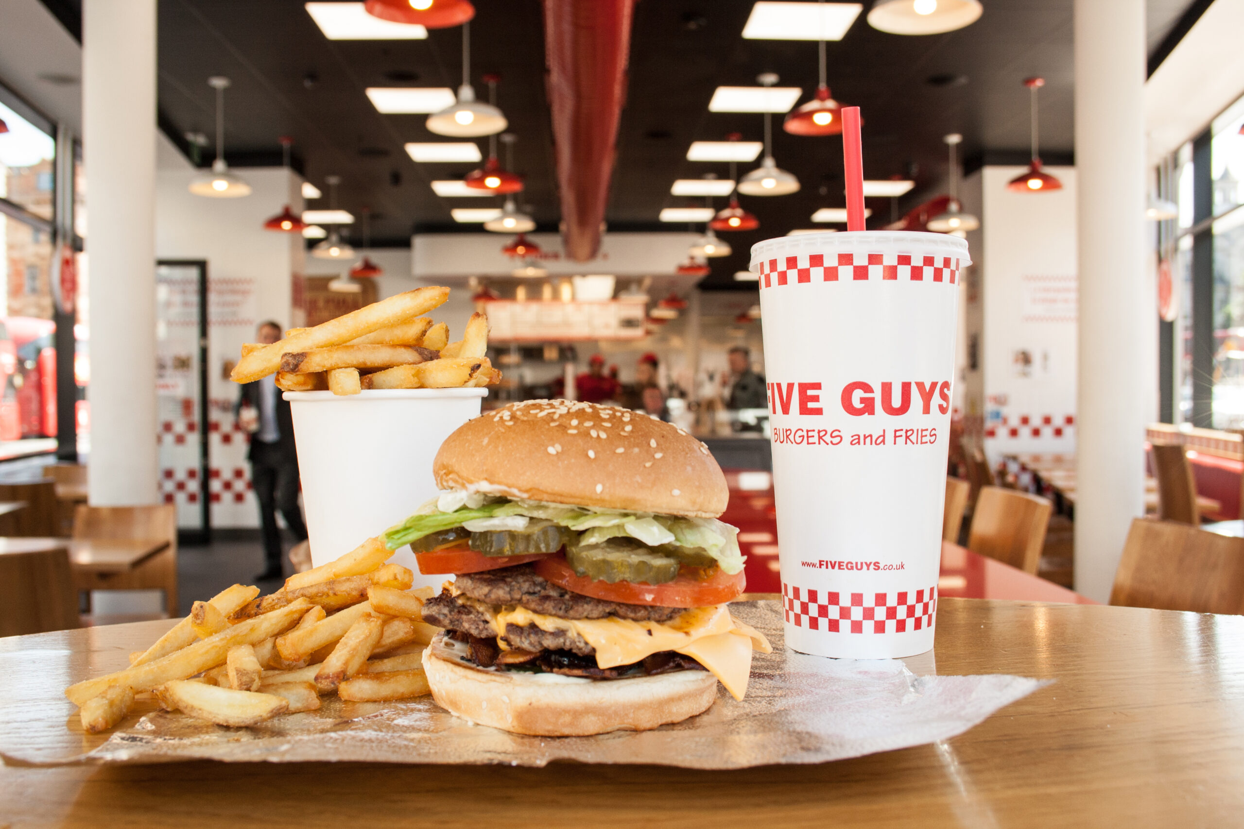 five guys new shop