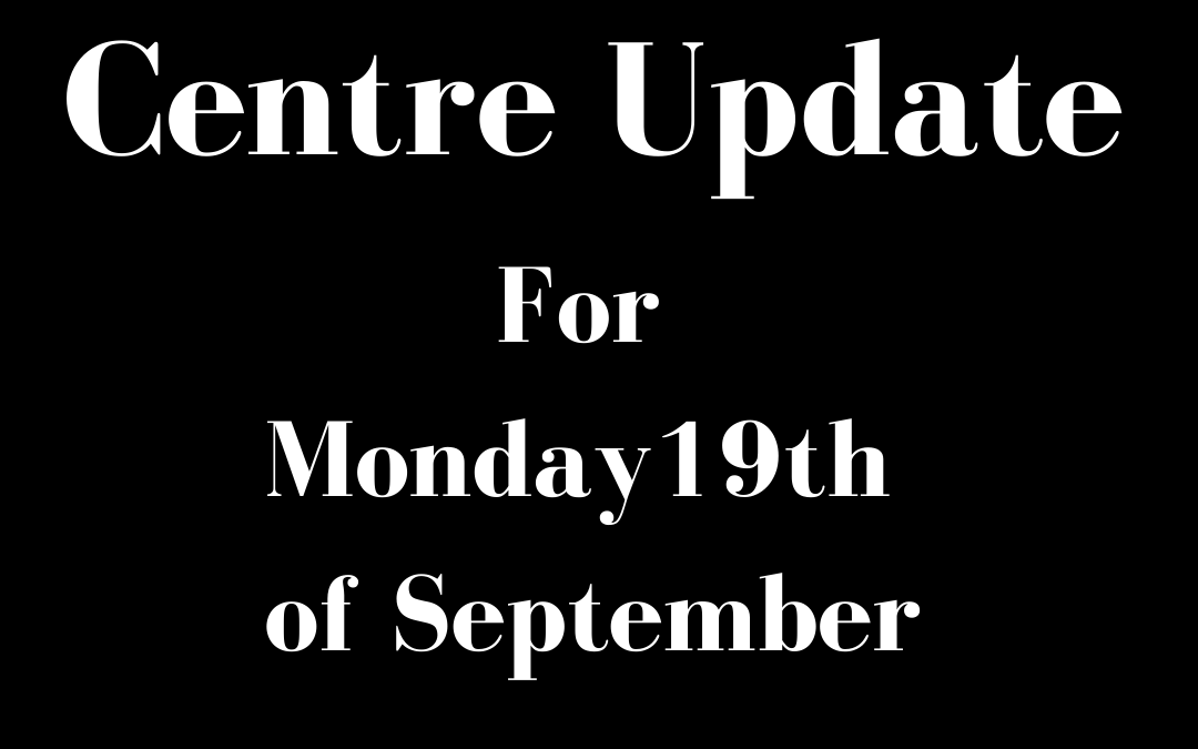 Monday 19th of September – Store Closures