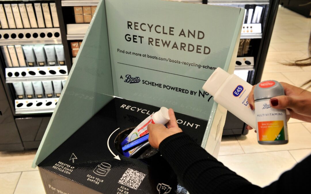 Earn rewards when you recycle at Boots