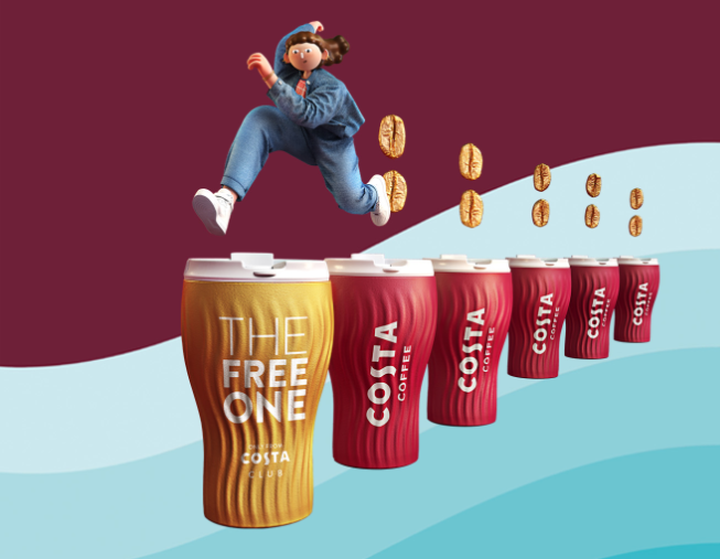 Your Free Drink at Costa