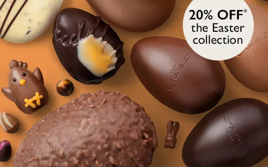 20% Off at Hotel Chocolat