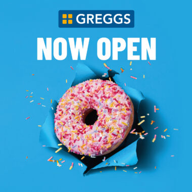 Greggs is Now Open at Two Rivers!