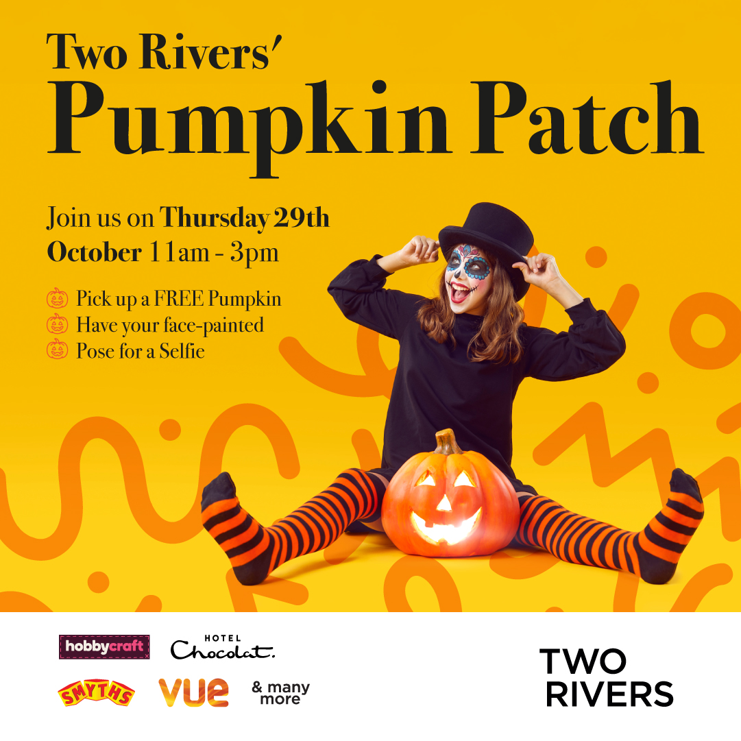 TWO Pumpkin Patch Square